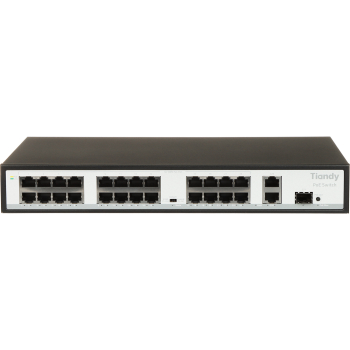 SWITCH POE TC-P3S027 SPEC:H/2421/AT/260 24-PORTOWY SFP TIANDY